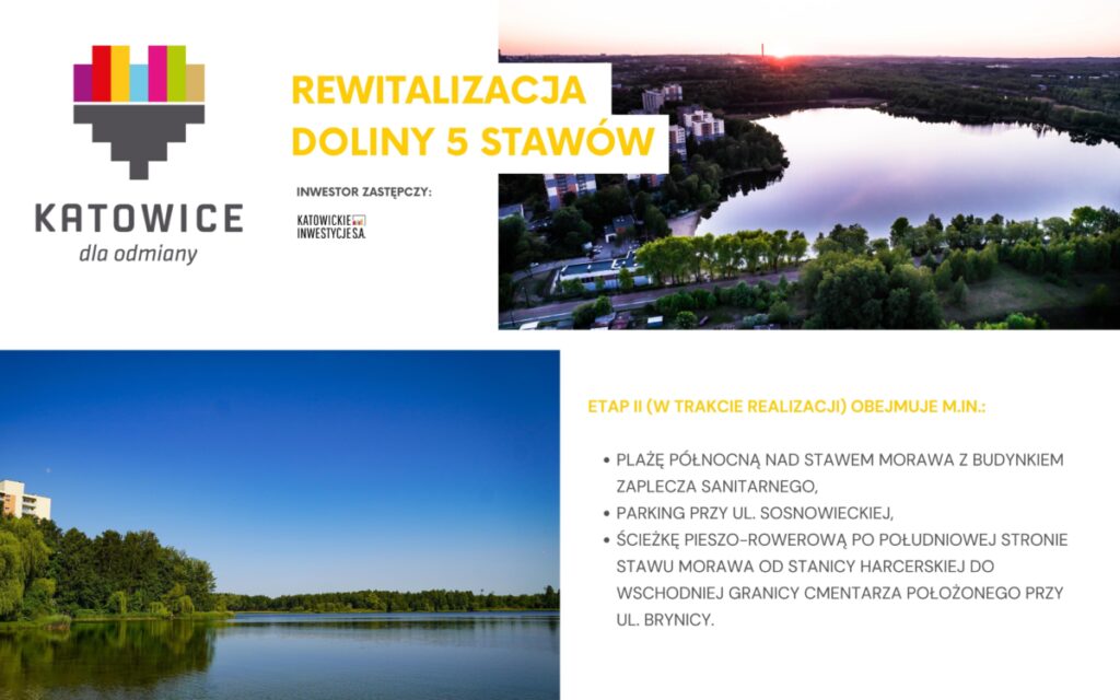 Drugi etap realizacji inwestycji przy dolinie 5 stawów