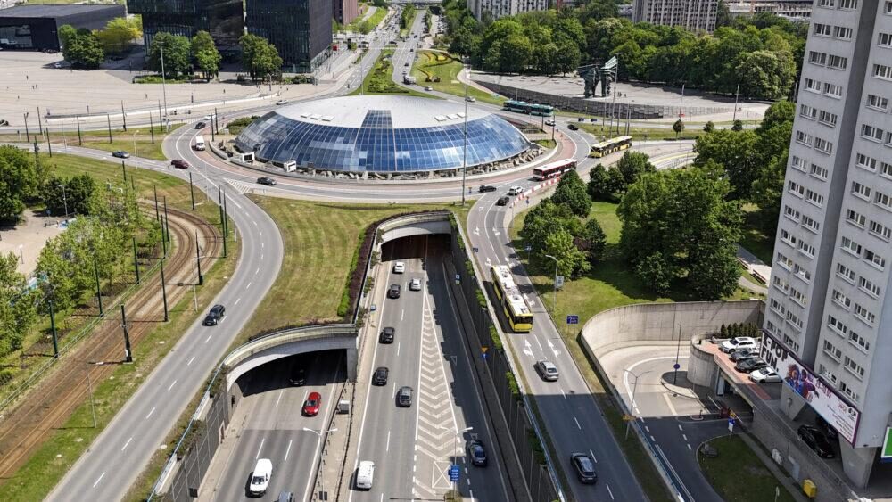 Blisko 2,5 mln zł na modernizacje katowickiego tunelu i kopuły znajdującej się na rondzie gen. Ziętka DTŚ, Tunel katowicki